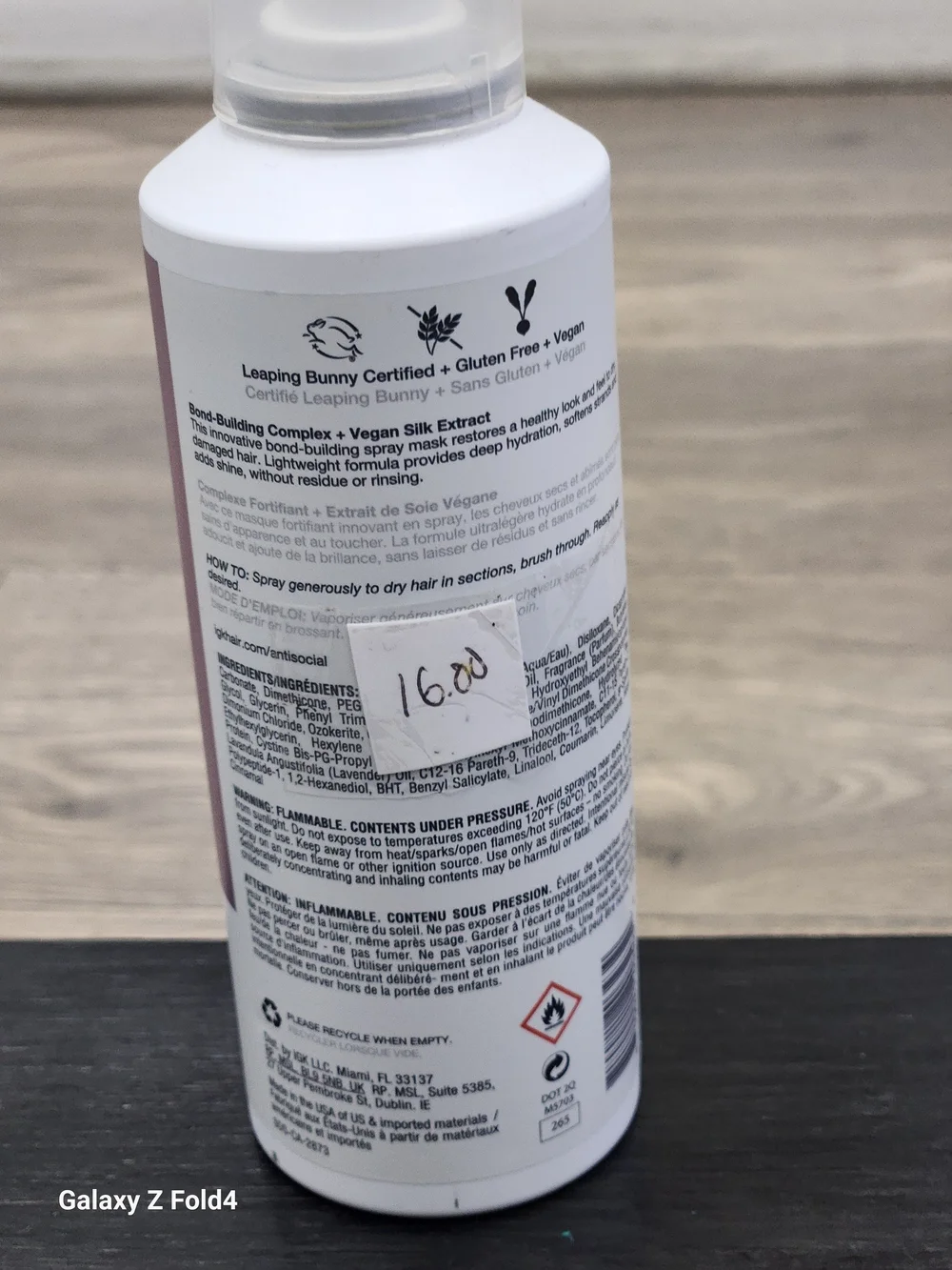 IGK Antisocial Time-Release Bond-Building Dry Mask — Pink